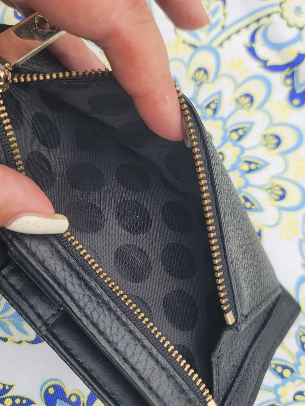 Kate Spade Staci Slim Bifold Leather Wallet